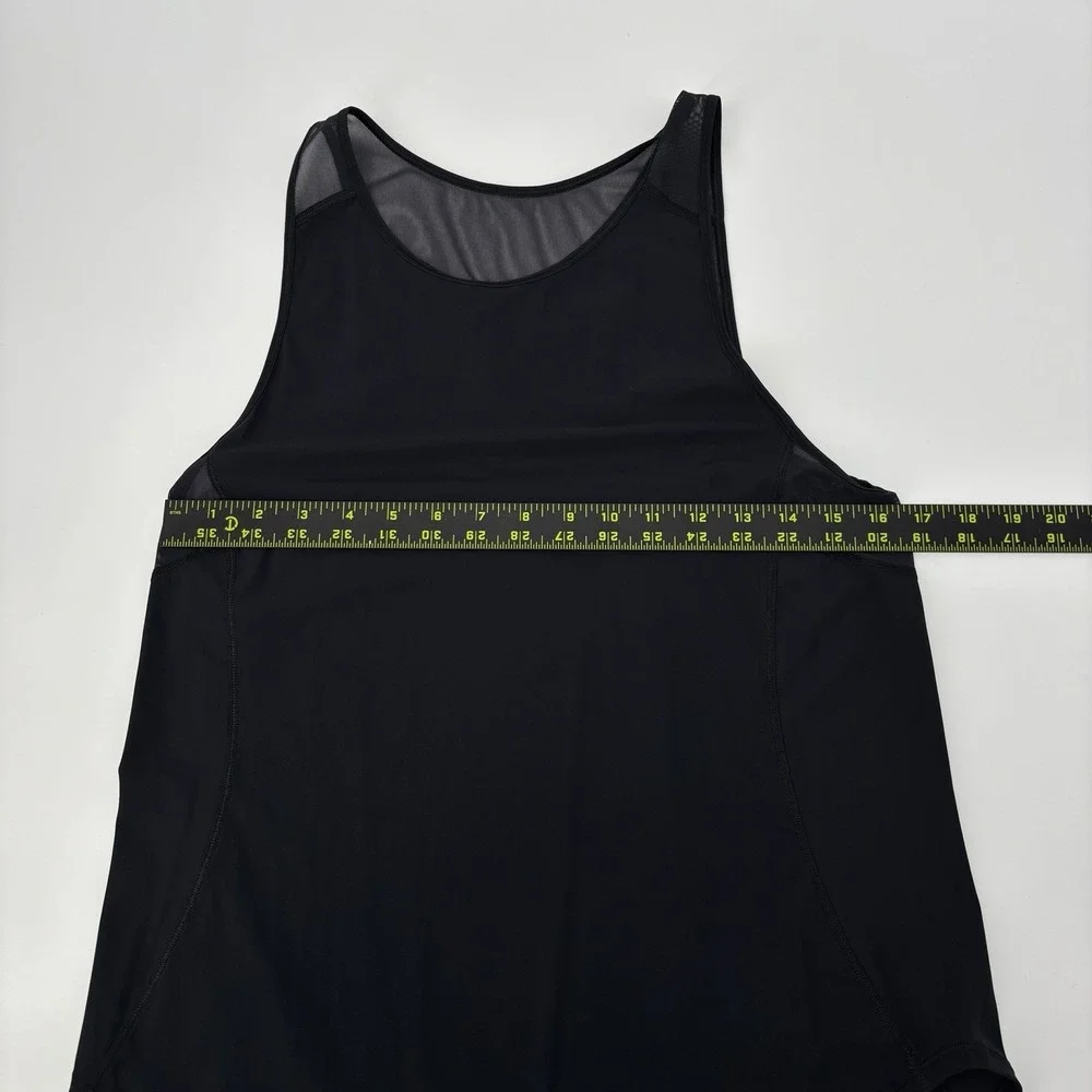 Lululemon Sculpt Tank II 4 Way Stretch Womens Size 6 Black‎ See Measurements!!